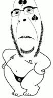 dance family_guy glasses peter_griffin queen_of_spades spade stubble subvariant:spadeson thong variant:cobson // 398x733 // 183.3KB