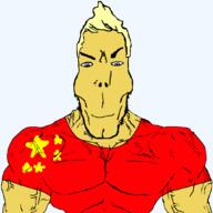 a10_eyes aryan asian blue_eyes buff chad china flag:china gigachad hair jawline muscles muscular_male subvariant:asiamutt subvariant:asiaryan subvariant:muscular_chud template variant:chudjak variant:markiplier_soyjak yellow_sclera // 1059x1058 // 49.3KB