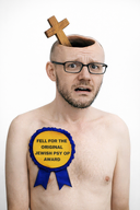 award christian_cross glasses hole_in_head meta:ai_generated naked nipple photo psyop realistic soyjak stubble subvariant:soyak_(concerned) text variant:soyak white_background // 1024x1536 // 2.3MB