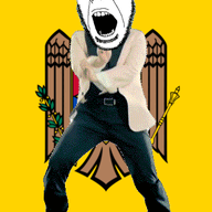 animated country dance flag full_body gangnam_style glasses irl moldova open_mouth push_pin soyjak sticky stubble variant:cobson // 300x460 // 444.7KB