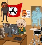 ack award christian_identity christogenea cleo_(ongezellig) coco_(ongezellig) drum ghost hanging mymy_(ongezellig) ongezellig subvariant:doctos variant:bernd variant:chudjak variant:soyak // 1080x1165 // 906.7KB