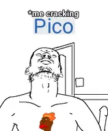 ear ginger half_body looking_up nuvariant orange_hair pico_(user) skinny variant:crackinglabubu // 396x480 // 58.8KB