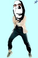 animated bu5t_(user) connor_howard dance gangnam_style glasses pedophile sating_(user) subvariant:hornyson variant:cobson // 300x460 // 285.4KB