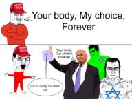 central_intelligence_agency donald_trump federal_bureau_of_investigation gigachad glowie israel jewish_nose maga op_is_a_retarded_lazy_faggot_for_not_tagging_his_own_shit pro_choice star_of_david subvariant:muscular_chud variant:chudjak // 800x600 // 154.7KB