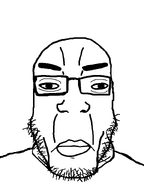 bald glasses stubble subvariant:chudplier variant:chudjak variant:markiplier_soyjak white_background white_skin // 600x800 // 32.5KB