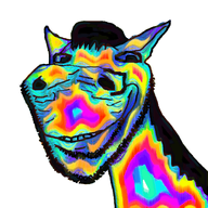 animal animated closed_mouth smelling smile sniffing soyjak stubble subvariant:impish_horse trend:colorjak variant:impish_soyak_ears // 755x807 // 6.6MB