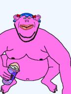 2soyjaks blue_hair bury_pink_gril fat female full_body green_eyes grimace_shake hair headbow meta:namefags mist mist_(user) subvariant:impish_amerimutt subvariant:impish_front variant:impish_soyak_ears // 900x1200 // 46.9KB