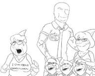 anonymous cassandra claire dinosaur furry goodbye_volcano_high melissa naomi parasaurolophus snoot_game tommy variant:cobson variant:gapejak variant:impish_soyak_ears variant:shirtjak // 1063x850 // 149.9KB