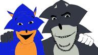 2017x animal animal_ears creepypasta friendship hedgehog meta:tagme no_teeth rewrite smile sonic.exe sonic_the_hedgehog stubble variant:cobson variant:feraljak // 1920x1080 // 373.9KB