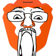 animal basic_attention_token brave_browser cryptocurrency glasses lion open_mouth soyjak stubble technology variant:bernd // 451x500 // 110.1KB