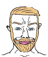 beard blue_eyes hair lips merge mustache nordic_chad subvariant:chudjak_front undercut variant:chudjak yellow_hair // 530x636 // 144.7KB