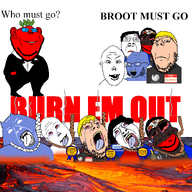 IT2GB autism black_skin broot broot_won brootal deformed discord distorted doll_(user) dying flag:transgender_pride_flag front_facing froot full_body furry gapenewell hair hanging impact_font irl_background killing lava leaf lynching meme meta:namefags meursault_(namefag) murder name_tag noose one_tooth purple_tongue red_skin rope soybooru soyjak_blog soyjak_wiki subvariant:jartycuck subvariant:patrick subvariant:unbotheredchud text tongue tranny transgender_flag trend:jartycuck tuxedo variant:bernd variant:chudjak variant:feraljak variant:gapejak variant:impish_soyak_ears variant:soyak variant:vlodson who_must_go yellow_teeth // 1920x1920 // 1.5MB