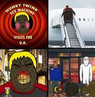brown_skin clitty_leakage clittycel comic hunky_twink_sex_machine lolly looney_tunes nigger piss plane poop shitting subvariant:euromutt united_kingdom variant:alicia variant:markiplier_soyjak // 1461x1500 // 1.9MB