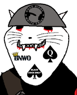 animal bbc black_lives_matter bnwo cat cat_ear creepypasta evil evil_intentions feline good_night_white_pride grenade helmet judge_(off) long_teeth meta:namefags no_eyes no_stubble nose patch queen_of_spades scary smile spade subvariant:impish_meowjak sucre sucre_(user) teeth uniform variant:impish_soyak_ears whiskers white_skin // 297x366 // 30.4KB
