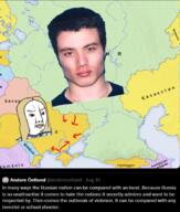 azerbaijan belarus elliot_rodger estonia europe female finland georgia incel kazakhstan latvia lithuania map moldova russia russo_ukrainian_war subvariant:trad_wife text ukraine variant:chudjak wordswordswords yellow_hair // 745x879 // 814.0KB