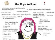 age_of_consent clothes egg fat female glasses hair long_hair necklace oomer pink_hair smile soyjak text variant:gapejak wine // 1280x935 // 127.8KB