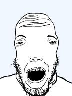 bald insectoid looking_at_you no_glasses nose open_mouth series:fusionjaks stubble subvariant:aliciaplier2 subvariant:neutralplier template transparent_background variant:alicia variant:markiplier_soyjak // 600x800 // 64.4KB