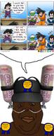 armor award black_skin clothes comic dragon_ball galaxy_gas gohan goku green_skin hair hat nigger piccolo stubble torso trophy turban variant:alicia vegeta // 927x2317 // 1.8MB
