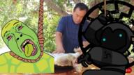 ack blue_eyes hanging homicide hood just_a_turtle_chad lazors_exe rope rune sonnenrad soyjak_party_video_archive spva swastika tranny turtle variant:bernd youtube // 1920x1080 // 2.4MB