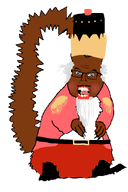 aliased angry beard belt belt_buckle blue_eyes blush boot boots christmas claw clothes epaulettes flat_nose glasses hair hat looking_at_you moustache nut nutcracker outfit peanut side_burns squirreljak subvariant:feralsquirrel tail transparent_background trend:squirreljakking trousers variant:feraljak // 600x900 // 55.3KB