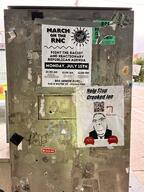 2024 arrow blue_eyes clothes fascism glasses grey_hair hair irl joe_biden july july_15 maga maga_hat milwaukee nate_(soyjak_party) qr_code racism reactionary red_arrow_park republican_national_convention republican_party smile soyjak soyjak_party spotify stubble tape teeth text united_states variant:cobson wisconsin // 3024x4032 // 1.6MB