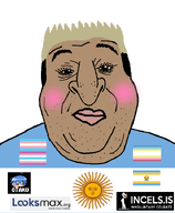 argentina bralatinxgger brown_skin closed_mouth devox dyed_hair ear fat flag:argentina flag:cunnystan flag:femboy_pride_flag flag:minor_attracted_person flag:transgender_pride_flag glasses hair incels.is jewish_nose konata_izumi lips looking_at_you looksmax.org mutt otaku subvariant:hunky_twink_sex_machine sun transparent_background variant:alicia weeb // 592x720 // 85.7KB