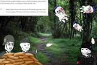 4soyjaks angry baby bullet chud closed_mouth clothes concentration_camp crying eli_wiesel forest glasses gun holocaust irl_background judaism kike military nazi_germany nazism night star_of_david text tree variant:chudjak wojak // 993x663 // 187.8KB