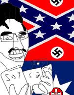 beard contra flag:contra glasses op_is_aryan open_mouth soy soyboy stubble swastika variant:contrajak // 413x524 // 164.1KB