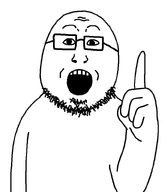 beard finger glasses idea looking_at_you nose open_mouth stubble template transparent_background variant:monkeythinker // 700x802 // 15.4KB