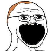 brown_hair brown_mustache glasses mustache open_mouth stubble subvariant:epic_soy_lord_(cuck_master) template variant:im_a_bit_shy // 866x812 // 239.7KB