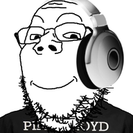 closed_mouth clothes glasses happy headphones music pink_floyd prog_rock soyjak stubble variant:gapejak // 642x712 // 127.9KB