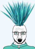 agave blue_eyes blue_shirt food front_facing fruit variant:soyak // 996x1384 // 346.0KB