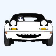 beanie blue_eyes blush car convertible driving female glasses looking_at_you mazda miata soy soylent soylent_(cacao) tagme_just_tagme_because_i_say_so_ok variant:soytan // 1200x1197 // 59.9KB