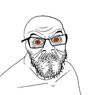 angry bloodshot_eyes meta:tagme moustache variant:feraljak white_background // 1500x1500 // 296.4KB