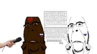 2soyjaks aryan biting_lip black_skin bloodshot_eyes bwc closed_mouth europe flag flag:russia glasses holding_object interracial interview microphone nazism painted_nails politics queen_of_hearts queen_of_spades russia russo_ukrainian_war soyjak speech_bubble stubble variant:cobson // 1188x671 // 97.2KB