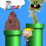 Warrior-Z(user) bo_noise brap cloud fart islam jew_nose lincoln lincoln_loud mario nigger nintendo nintendo_switch pipe soy star_of_david super_mario super_mario_maker the_loud_house variant:meximutt video_game // 1000x1000 // 376.2KB