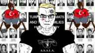 3soyjaks ack armenia background buff chud dead flag:armenia flag:turkiye hanged hanging shirts subvariant:muscular_chud symbol terrorist turk turkiye turkroach variant:bernd variant:chudjak // 1106x624 // 581.4KB