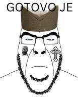 albania chud closed_eyes crying glasses its_over serbia soyjak stubble text variant:cobson // 741x920 // 140.4KB