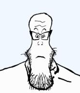 closed_mouth distorted front_facing glasses neutral retard soyjak stubble subvariant:neutralplier variant:markiplier_soyjak // 1035x1200 // 32.7KB