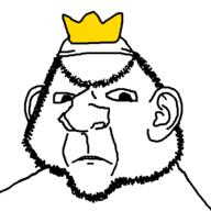 angry clothes crown ear frown hat islam king soyjak stubble taqiyah unibrow variant:ishish_soyak_ears // 750x750 // 38.1KB