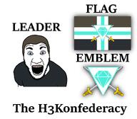black_shirt blue_eyes brown_hair diamond flag flag:h3konfederacy h3k_(user) meta:namefags subvariant:el_perro_soy sword text variant:el_perro_rabioso vexillology white_skin // 2000x1750 // 225.4KB