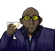 art beard brown_skin clothes drawfag drawing ear flag:india meta:namefags request root smile smug suit variant:nojak wine yellow_glasses // 708x648 // 295.1KB