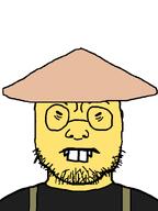 asian black_shirt buck_teeth charlie chicom glasses gook neutral rice_hat rig subvariant:soykio_front variant:soykio_kid vietcong vietnam yellow_skin // 600x800 // 15.7KB