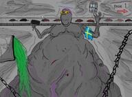 arm blood chain clothes coal country fat flag gem glasses grey_skin gynaecomastia hair hand holding_object lolkek meta ominous purple_hair smile soot_colors soybooru soyjak soyjak_party stubble subvariant:wholesome_soyjak sweden text tranny variant:gapejak vein // 3927x2875 // 802.6KB