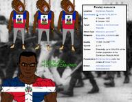 black_skin bloodshot_eyes brown_skin crying dominican_republic flag:dominican_republic flag:haiti genocide haiti hanging massacre nigger open_mouth parsley_massacre rope soyjak subvariant:muscular_chud suicide tongue variant:bernd variant:chudjak wikipedia // 1392x1074 // 859.8KB