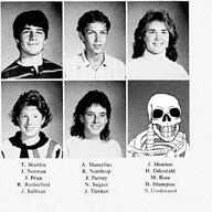 album_cover bones incel incelcore music music_parody neet_(music_band) no_eyes series:skeletonjaks skeleton soyjak spine teeth uneducated_(album) variant:feraljak // 630x630 // 414.5KB