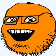 annoying_orange food fruit glasses open_mouth orange orange_(fruit) stubble template transparent_background variant:oranjak // 380x380 // 4.7KB