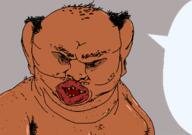 balding brown_skin crooked_teeth large_ear large_lips nas:amerimutt small_eyes speech_bubble t50_eyes yellow_teeth // 610x429 // 26.2KB