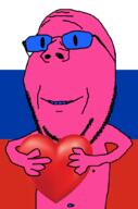 HAM-ASS_2_IS_A_DEFORMED_SUBHUMAN_CHECHROACH_WHO_TARDMAXXES_ON_THE_'RU_AS_A_WAY_TO_COPE_WITH_HIS_TRAUMATIC_CHILDHOOD_EXPERIENCE_WITH_RUSSIAN_SOLDIERS blue blue_eyes doll_(user) pink_skin russia wholesome // 676x1021 // 118.5KB