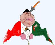 angry brown_skin bug clothes fat flag flag:mexico fusion granny hair lips meta:tagme mexico meximutt obese original satoko_houjou(namefag) series:muttverse soyjak spider variant:meximutt yellow_sclera // 696x564 // 74.5KB